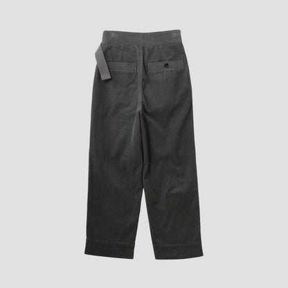 DRY COTTON NEEDLECORD TROUSERS