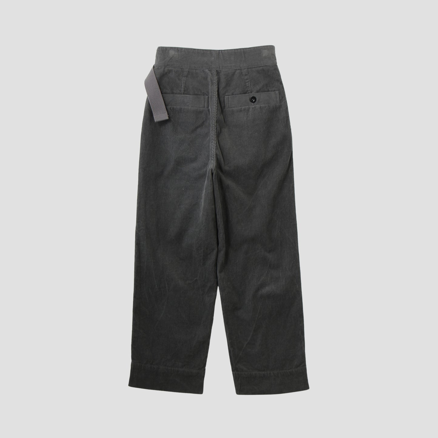 DRY COTTON NEEDLECORD TROUSERS