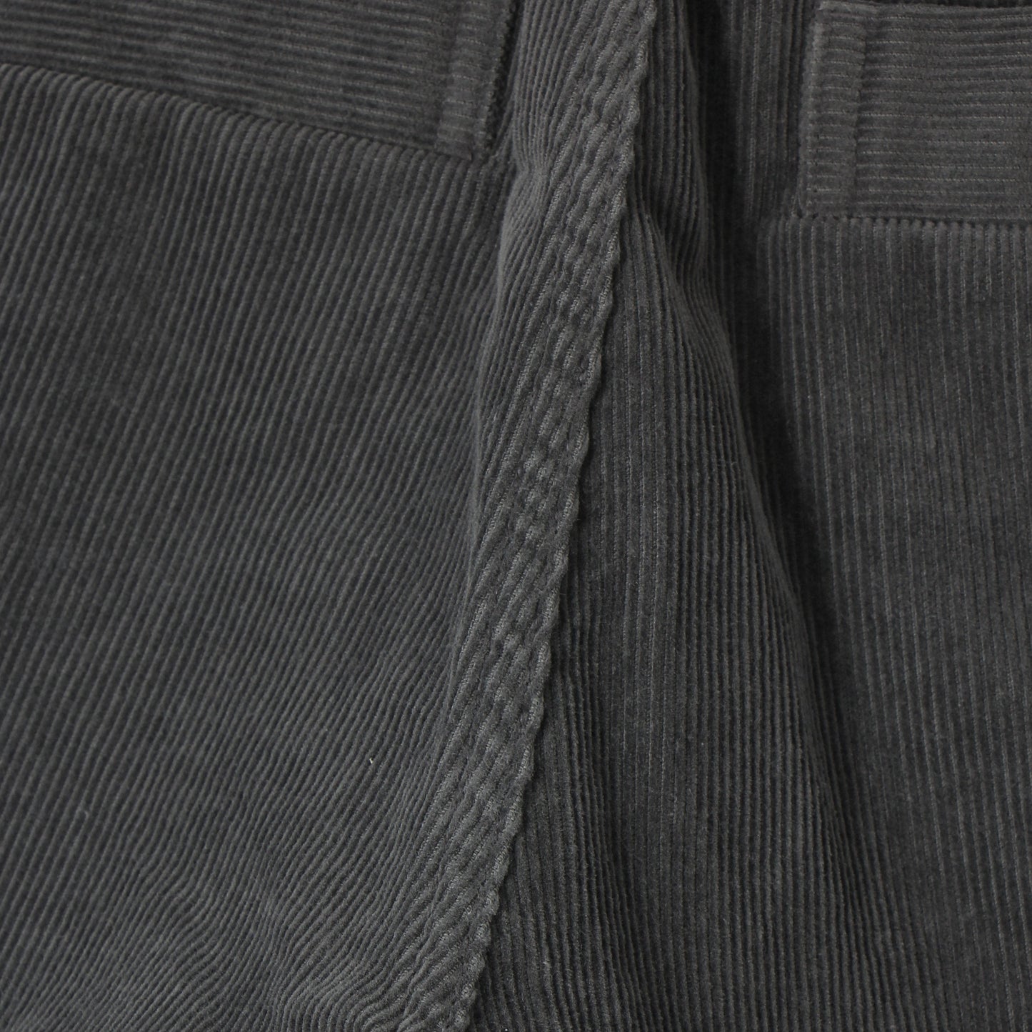DRY COTTON NEEDLECORD TROUSERS
