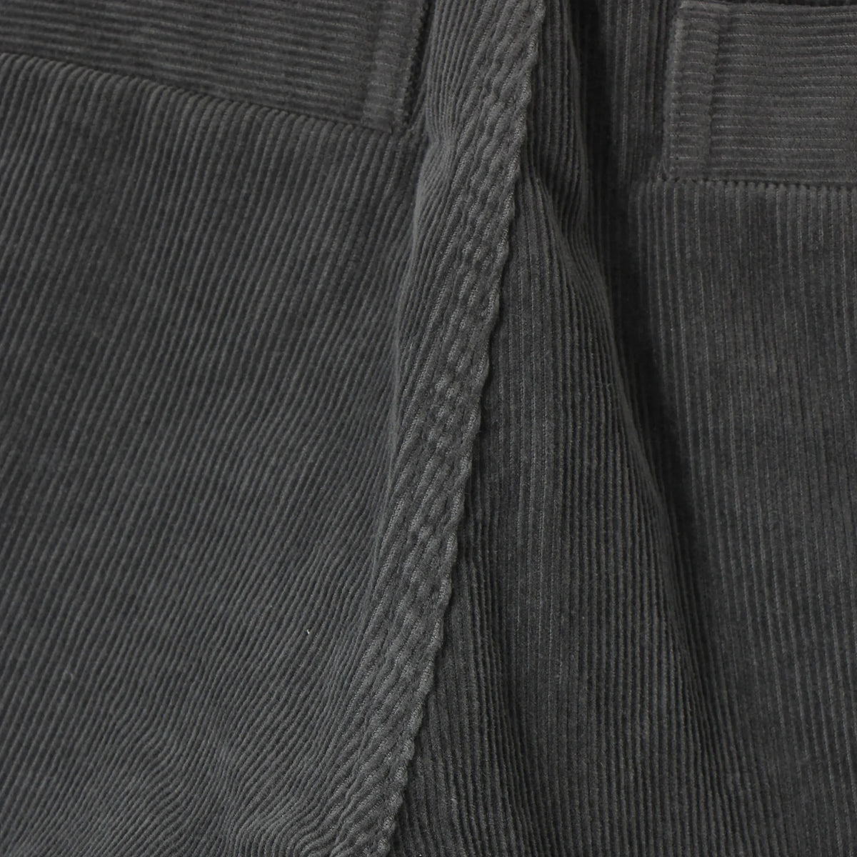 DRY COTTON NEEDLECORD TROUSERS