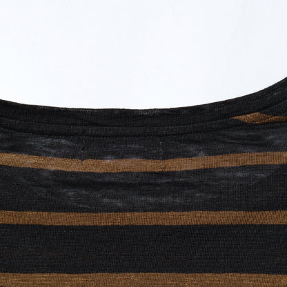 STRIPE LINEN JERSEY