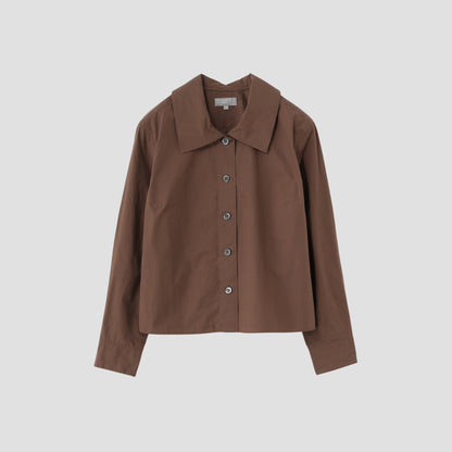 MATT COTTON POPLIN SHIRT