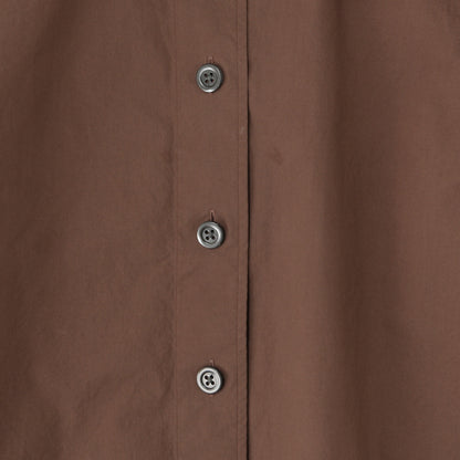 MATT COTTON POPLIN SHIRT
