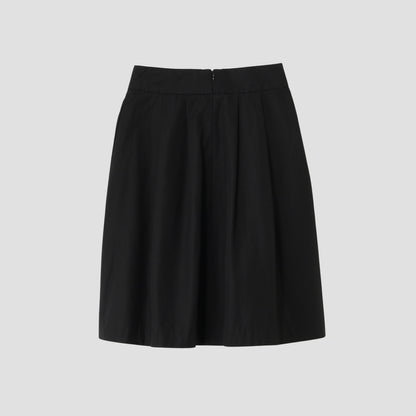 COTTON TAFETTA SKIRT