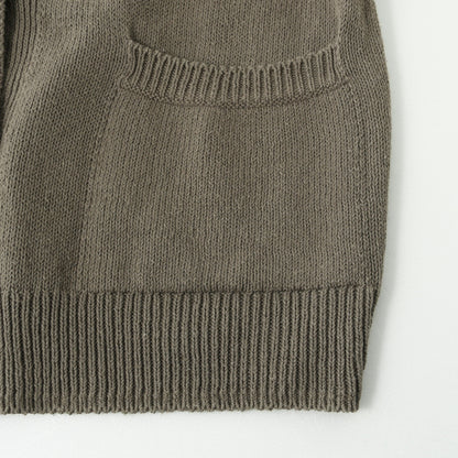 CHUNKY COTTON LINEN KNIT