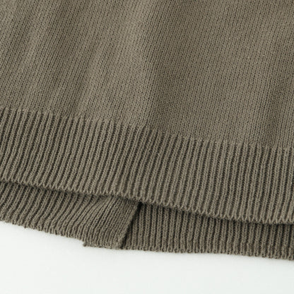 CHUNKY COTTON LINEN KNIT