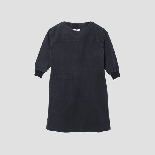 FADED COTTON TWILL DRESS