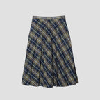 WINDOWPANE CHECK SKIRT