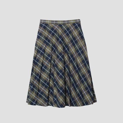 WINDOWPANE CHECK SKIRT