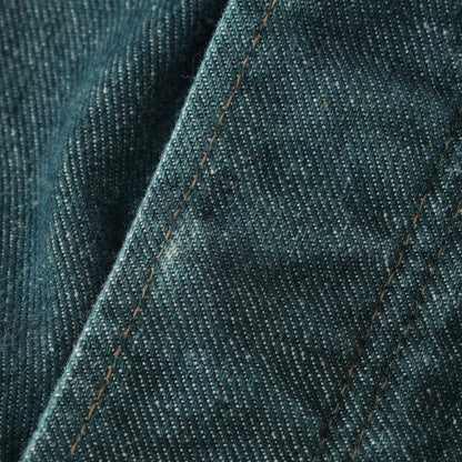 YELLOW CAST DENIM TROUSERS