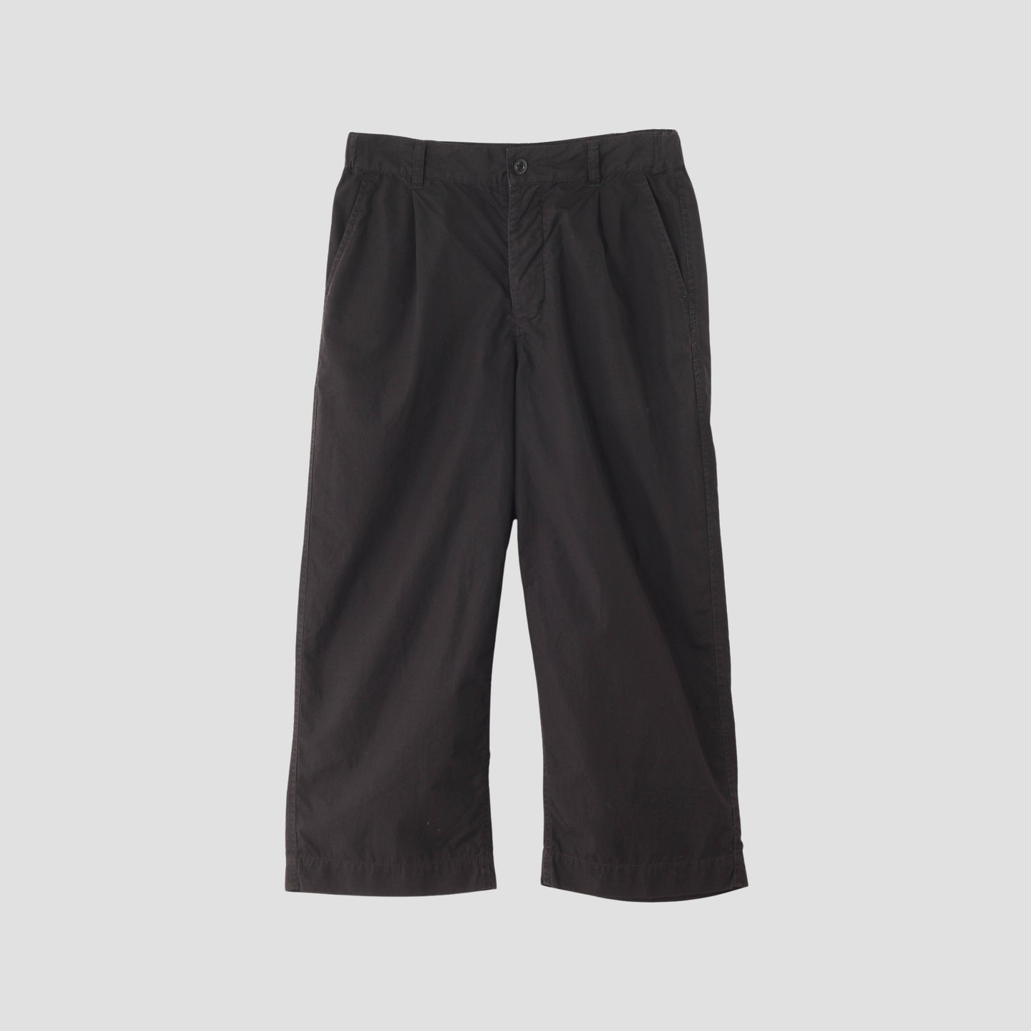 COMPACT TOUGH COTTON POPLIN TROUSERS