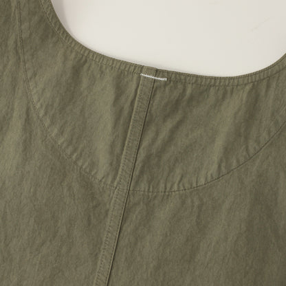 GARMENT DYE LIGHTWEIGHT PLAINWEAVE DRESS