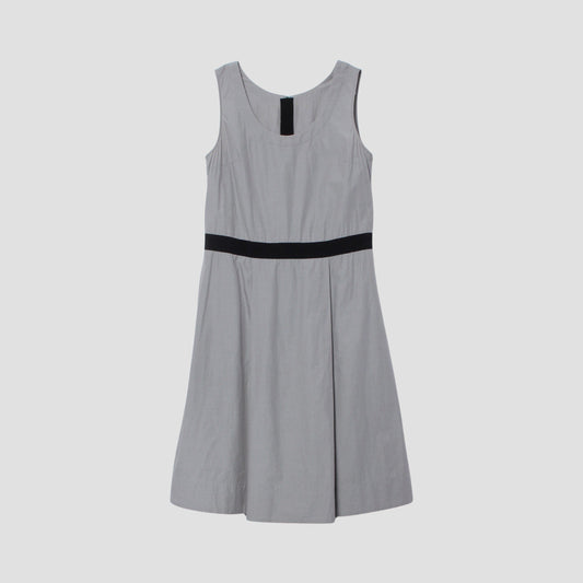 COTTON PLAIN CLOTH DRESS