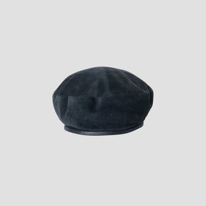 SUEDE BERET HAT