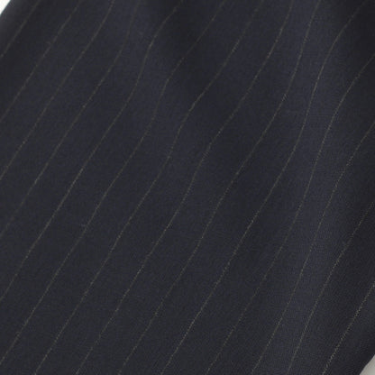 WOOL PINSTRIPE TROUSERS
