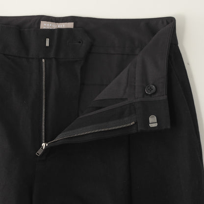 COTTON LINEN TWILL TROUSERS