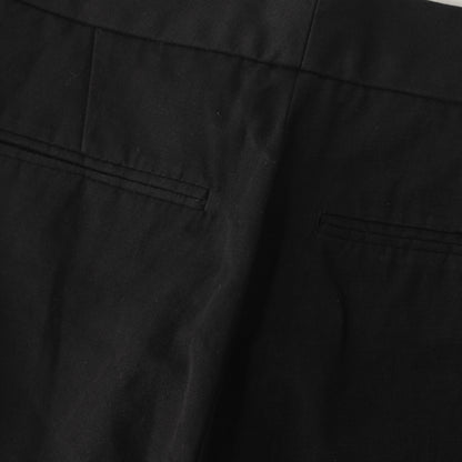 COTTON LINEN TWILL TROUSERS