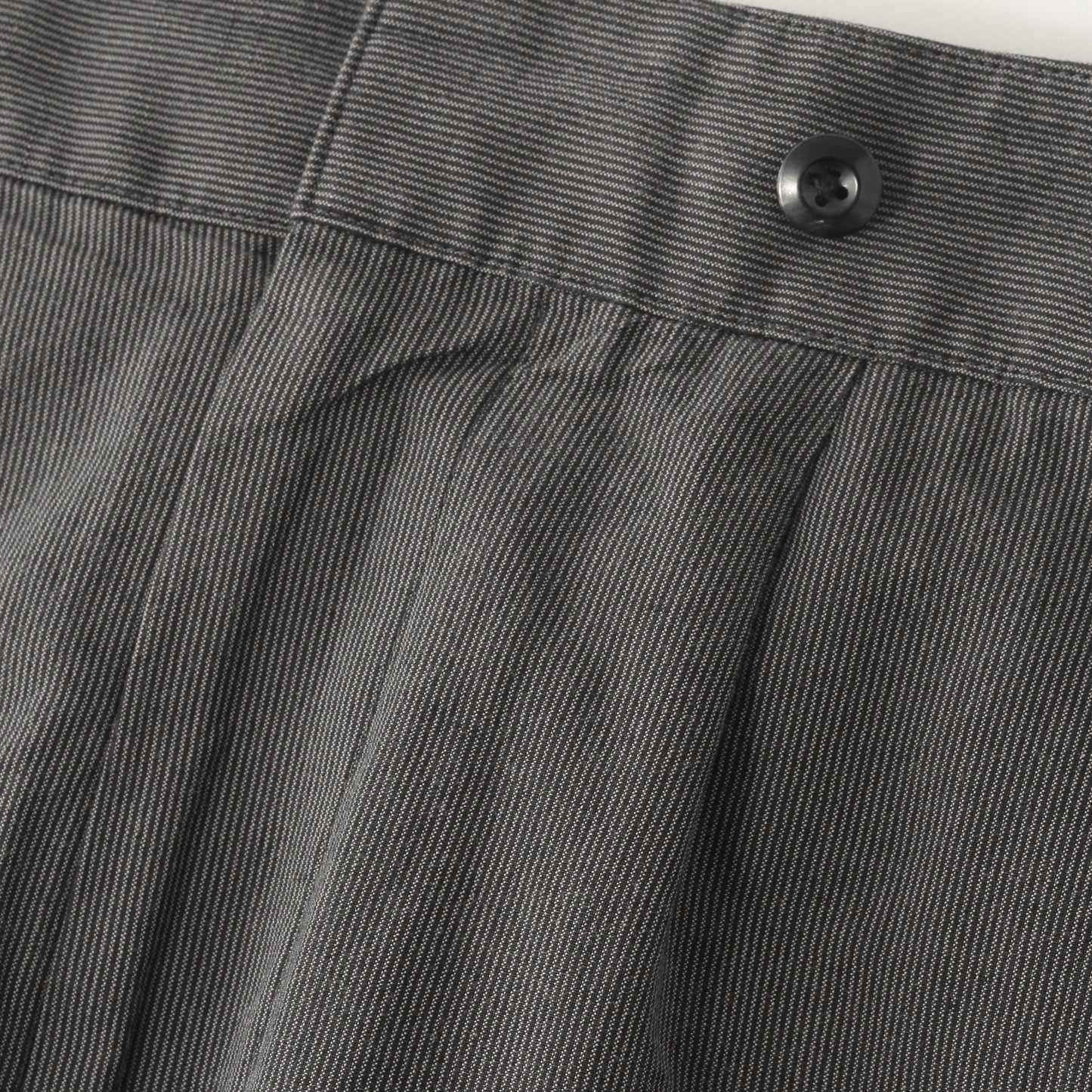 YARN DYED COTTON LINEN TROUSERS