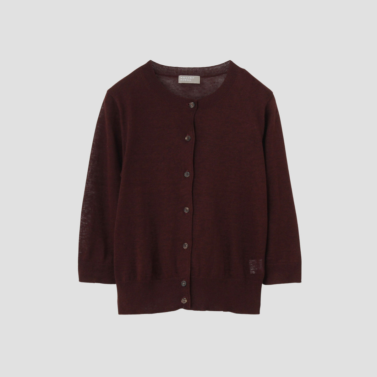 SUPERFINE LINEN CARDIGAN KNIT