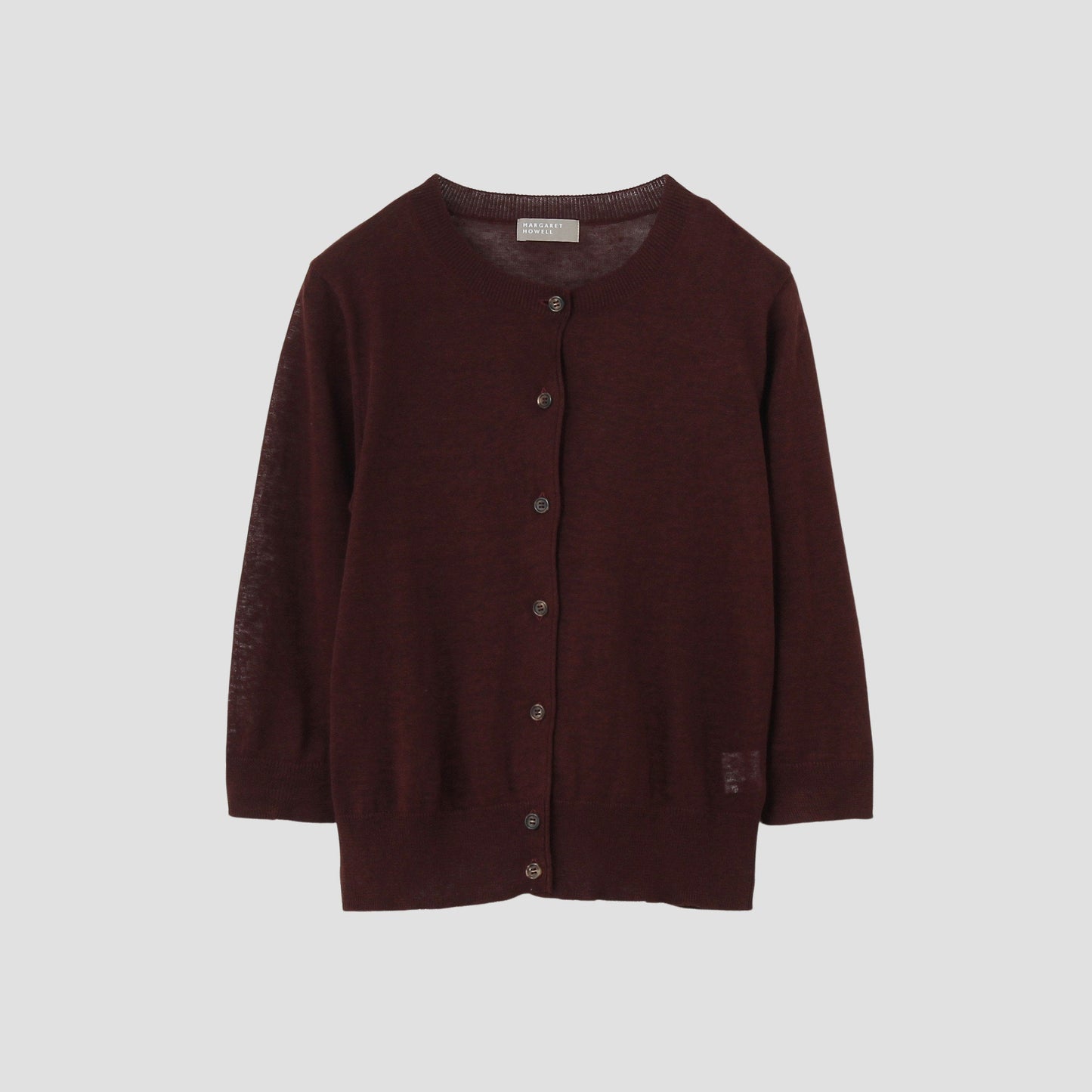 SUPERFINE LINEN CARDIGAN KNIT