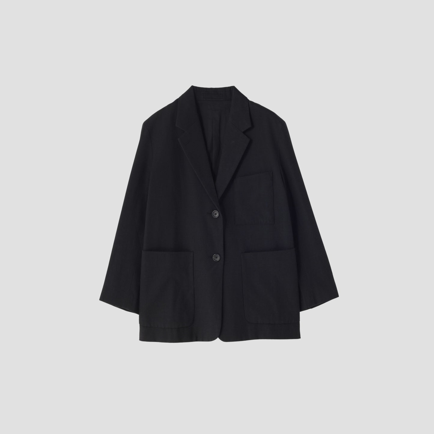 WHIPCORD WOOL COTTON JACKET