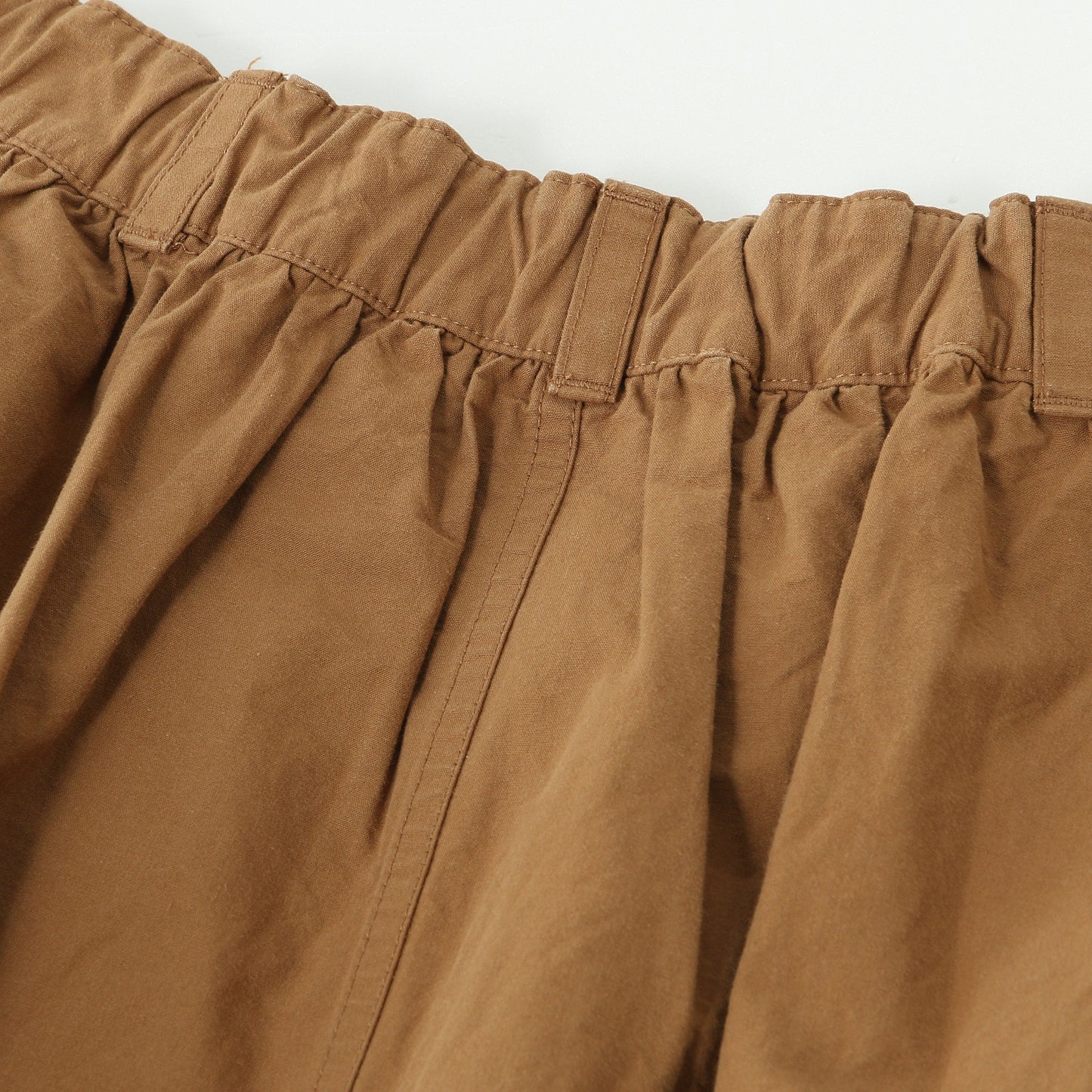 WASHED COTTON POPLIN SKIRT