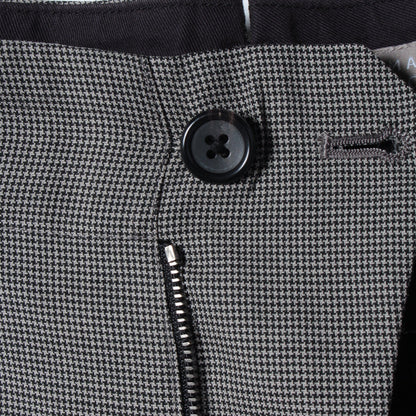 FINE WOOL POPLIN TROUSERS