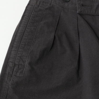COTTON PLAIN WEAVE TROUSERS