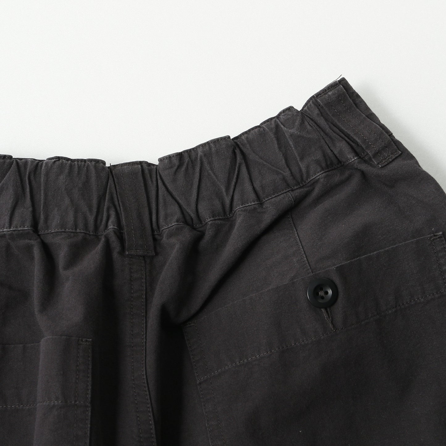 COTTON PLAIN WEAVE TROUSERS