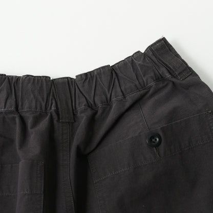 COTTON PLAIN WEAVE TROUSERS