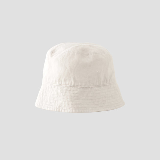COMPACT LINEN TWILL HAT