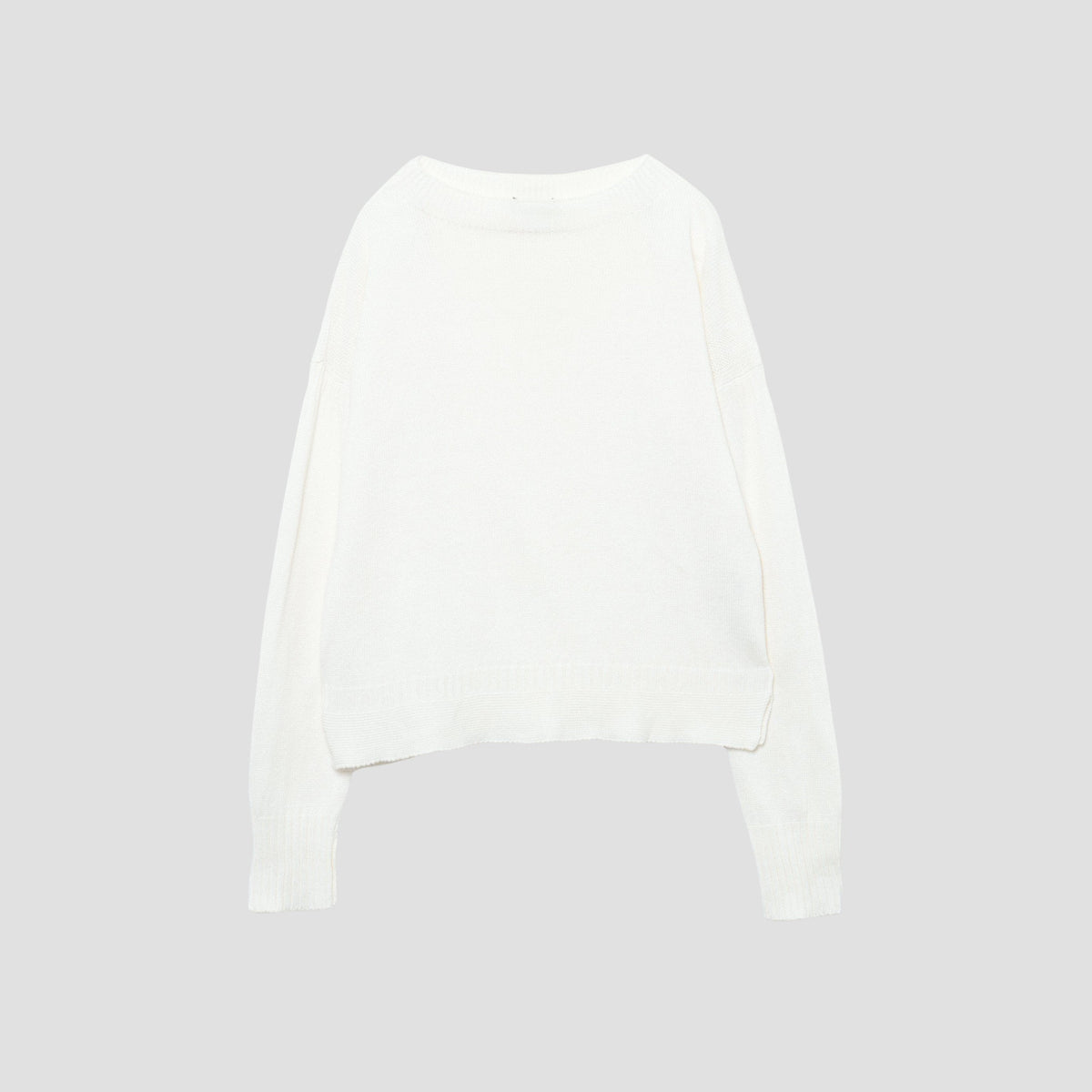 BOAT NECK GUERNSEY KNIT