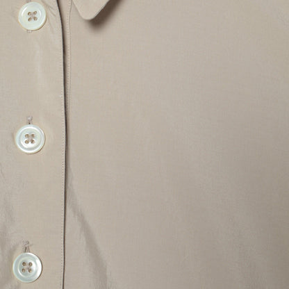 COTTON SILK POPLIN SHIRT