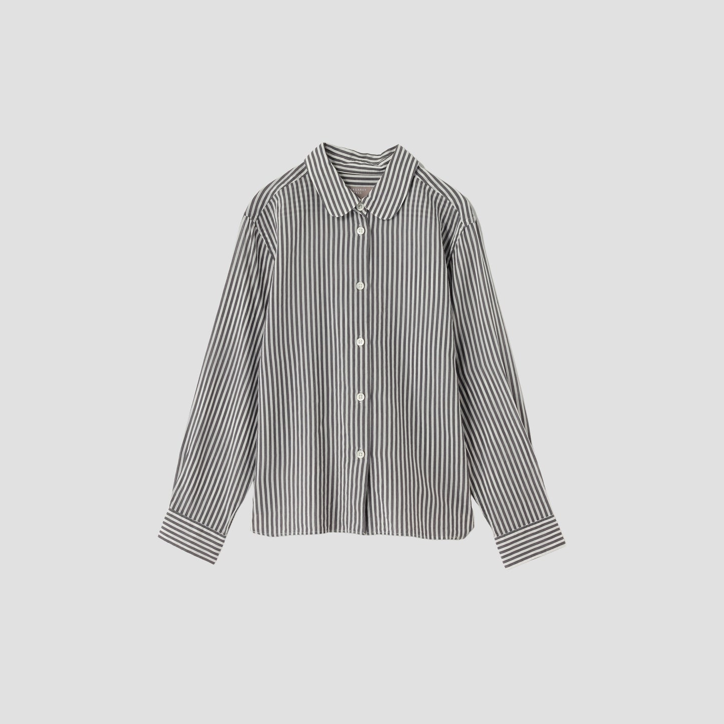BOLD STRIPE COTTON SILK SHIRT