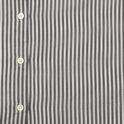 BOLD STRIPE COTTON SILK SHIRT