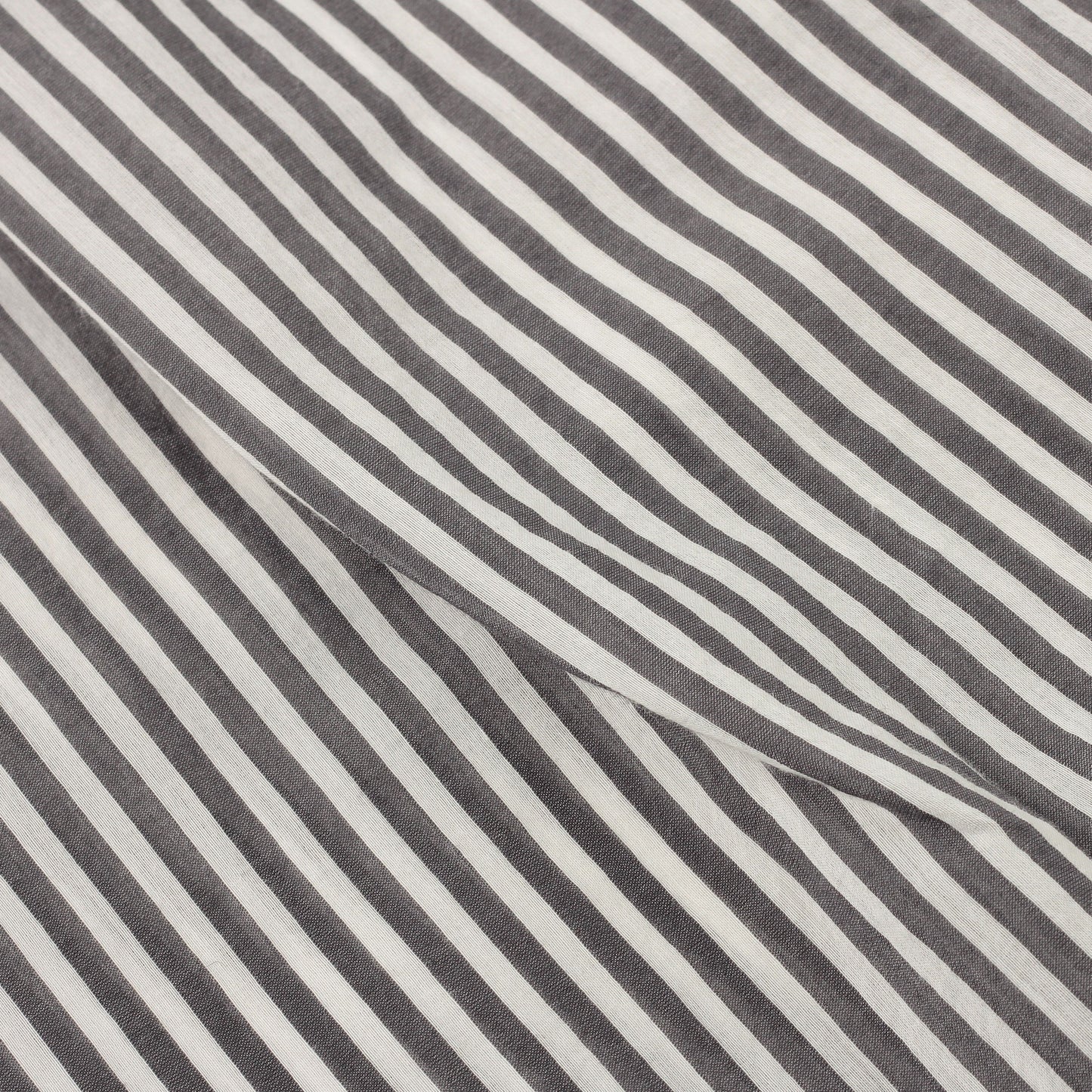 BOLD STRIPE COTTON SILK SHIRT