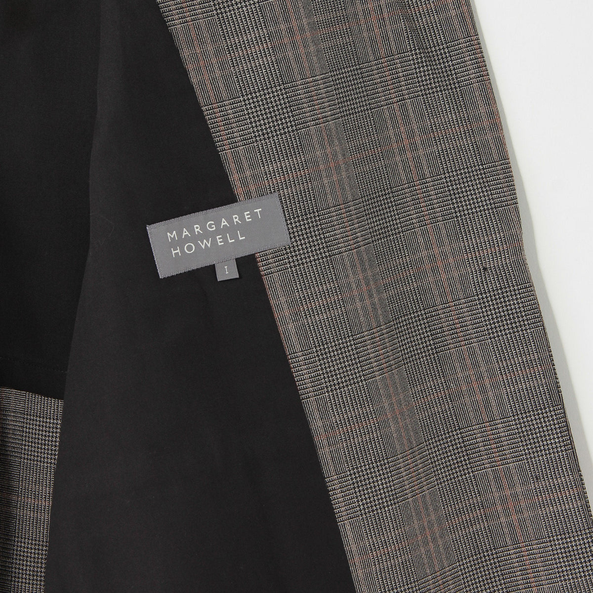 OVERCHECK WOOL JACKET