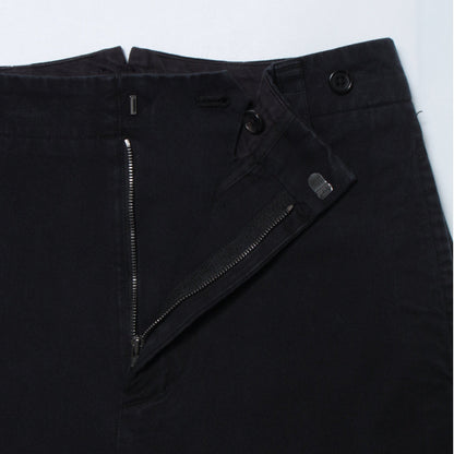 DENSE COTTON TWILL TROUSERS