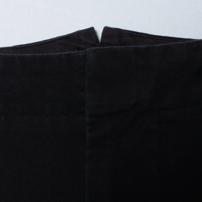 DENSE COTTON TWILL TROUSERS