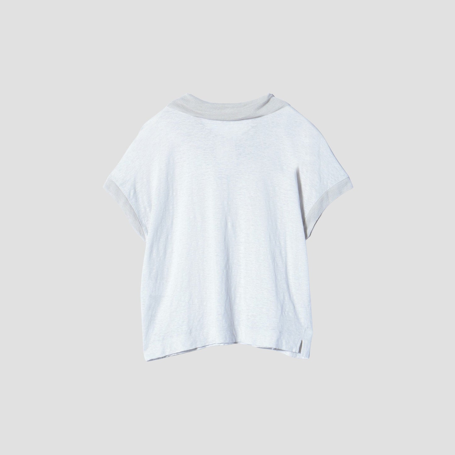 LINEN JERSEY POLO