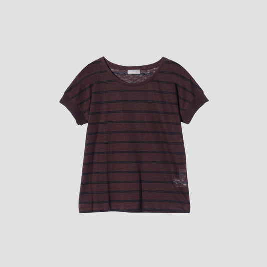 STRIPE LINEN JERSEY