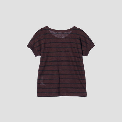 STRIPE LINEN JERSEY