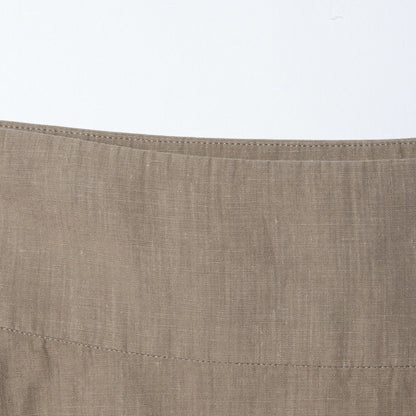 HIGH DENSE LINEN SKIRT