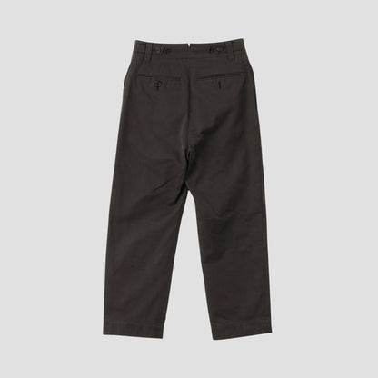 COTTON TWILL TROUSERS