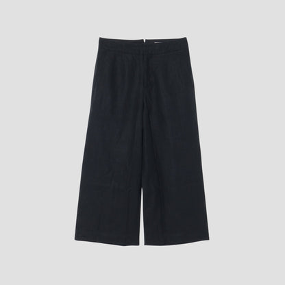 HIGH DENSE LINEN TROUSERS