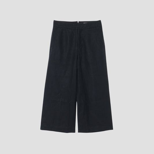HIGH DENSE LINEN TROUSERS