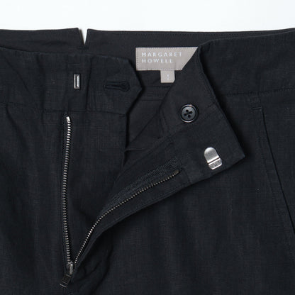 HIGH DENSE LINEN TROUSERS