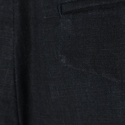 HIGH DENSE LINEN TROUSERS