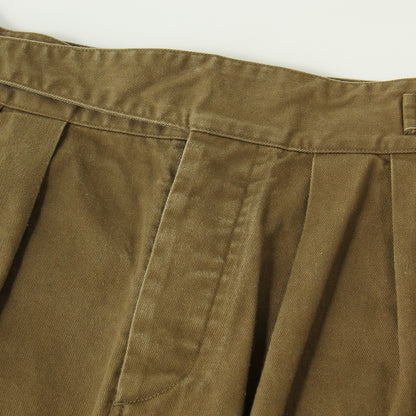 JAPANESE COTTON LINEN DRILL SKIRT