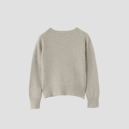 TWISTED CASHMERE WOOL KNIT